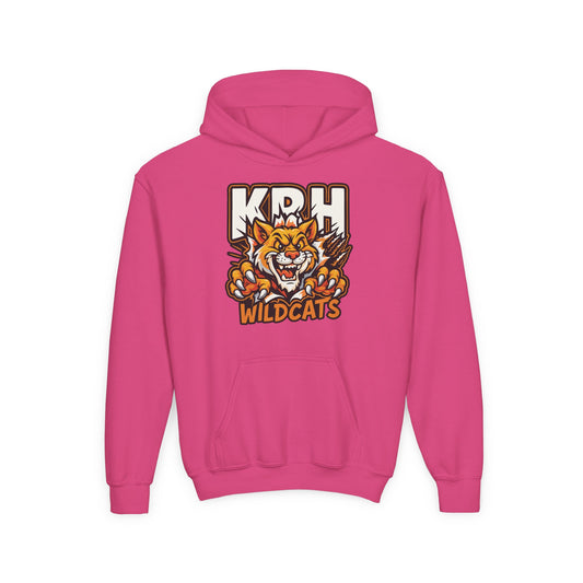 KRH Wildcats Youth Hoodie  - Pink